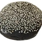 Handmade Sourdough Black Brioche Burger Buns