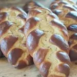Sourdough Plaited Brioche Loaf