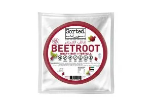Beetroot Wraps (frozen) - High Protein-Vegan-Gluten-free