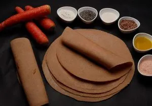 Carrot Wraps (frozen) - High Protein-Vegan-Gluten-free