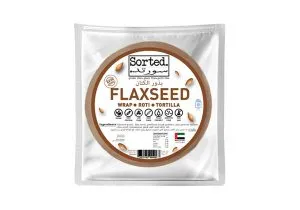 Flaxseed Wraps (frozen) - High Protein-Vegan-Gluten-free