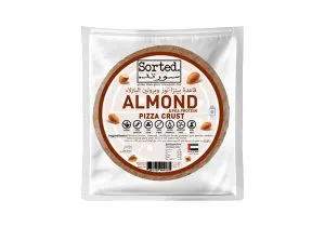 Almond Pizza Crust w. Pea Protein (keto) (frozen)